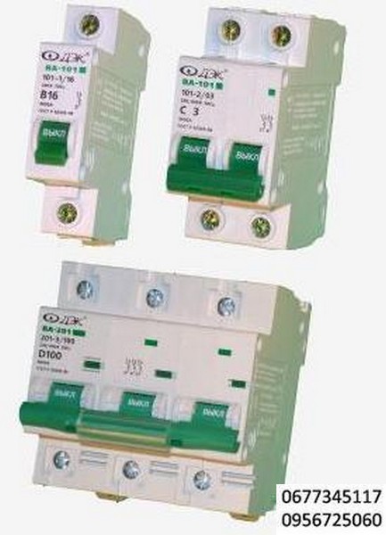 Автоматические выключатели серии ВА ДЭК 101 и 201 